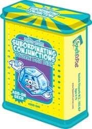 Subordinating Conjunctions Double Dice Deck