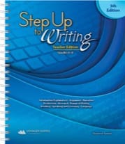 step up to writing grades 6-8 teacher edition