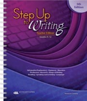 step up to writing grades 9-12 teacher edition