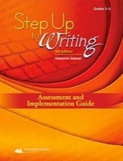 step up to writing grades 3-5 assessment and implementation guide