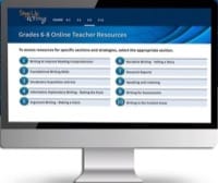 step up to writing grades 6-8 student tools