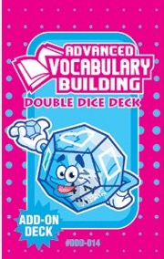 advanced vocabulary building double dice deck