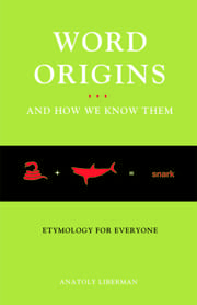 word origins...and how we know them