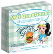 balancing language burger - wh questions? companion cards