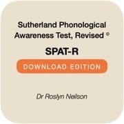 sutherland phonological awareness test, revised (spat-r)