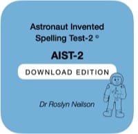 astronaut invented spelling test (aist-2) site licence