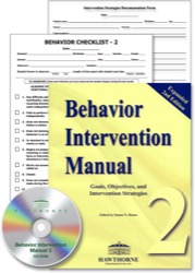 Behavior Intervention Manual School Pack