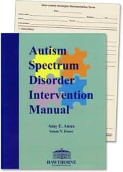 autistic disorder intervention manual school pack