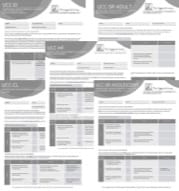 underlying characteristics checklists variety pack