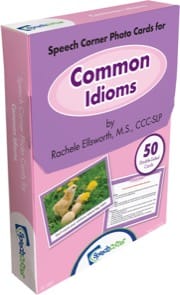 Common Idioms Photo Cards