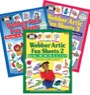 webber artic fun sheets, 3 book combo