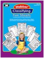 webber classifying fun sheets