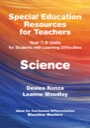 Special Education Resources for Teachers, Science, ISBN=9781921333170 special education resources for teachers, science