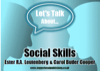let's talk about social skills